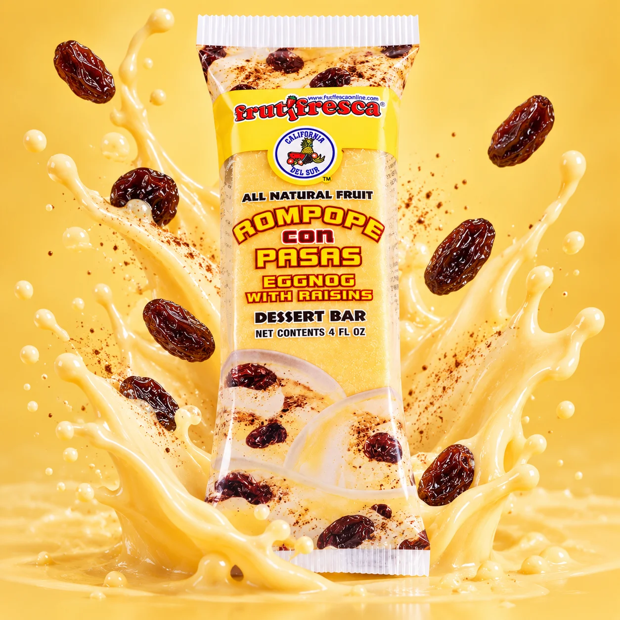 Productos FrutiFresca Paletas con Crema
