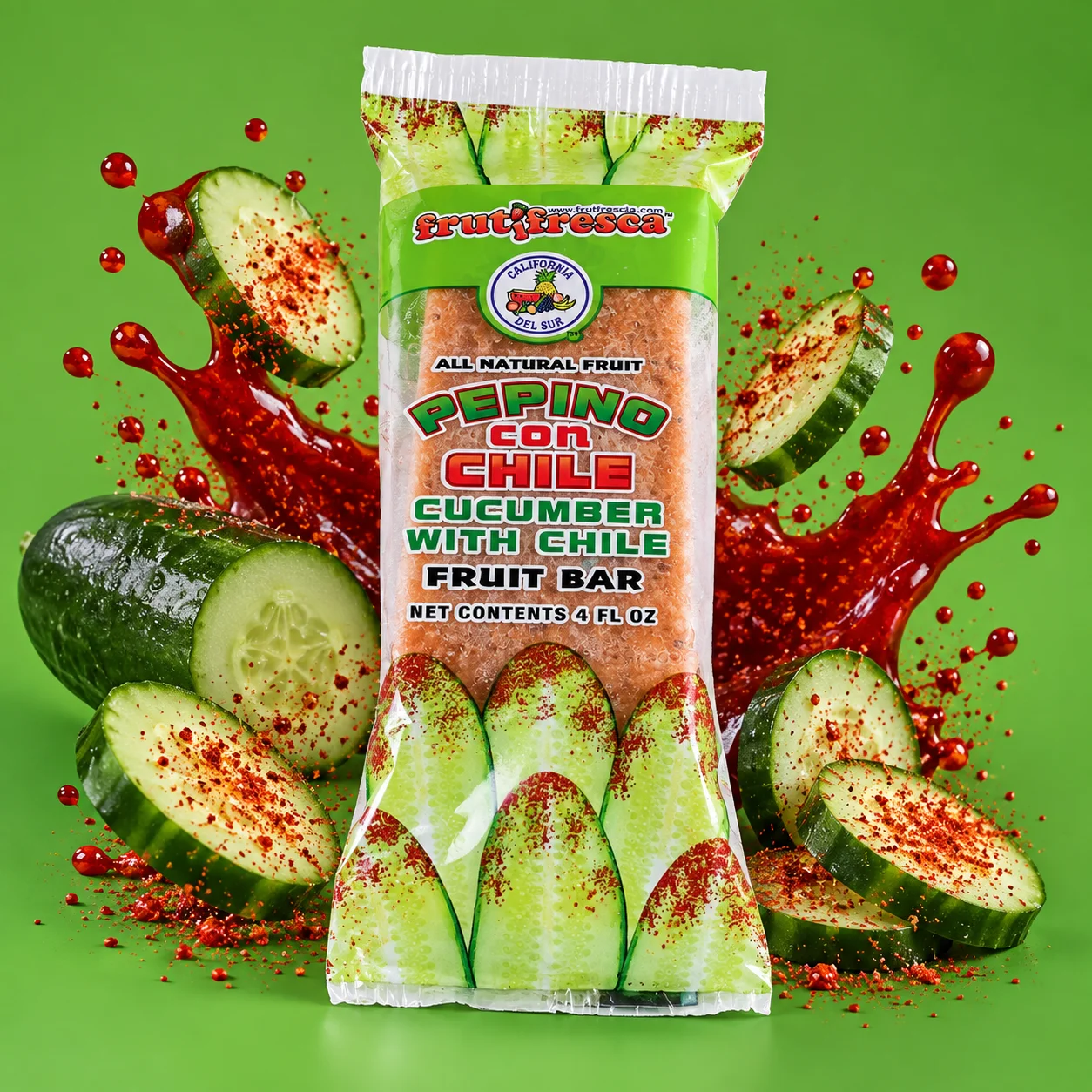Picositos Pepino con Chile